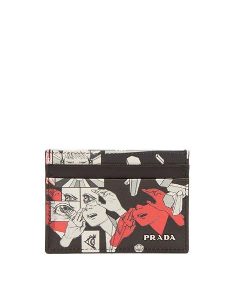 prada cardholer|prada anime card holder.